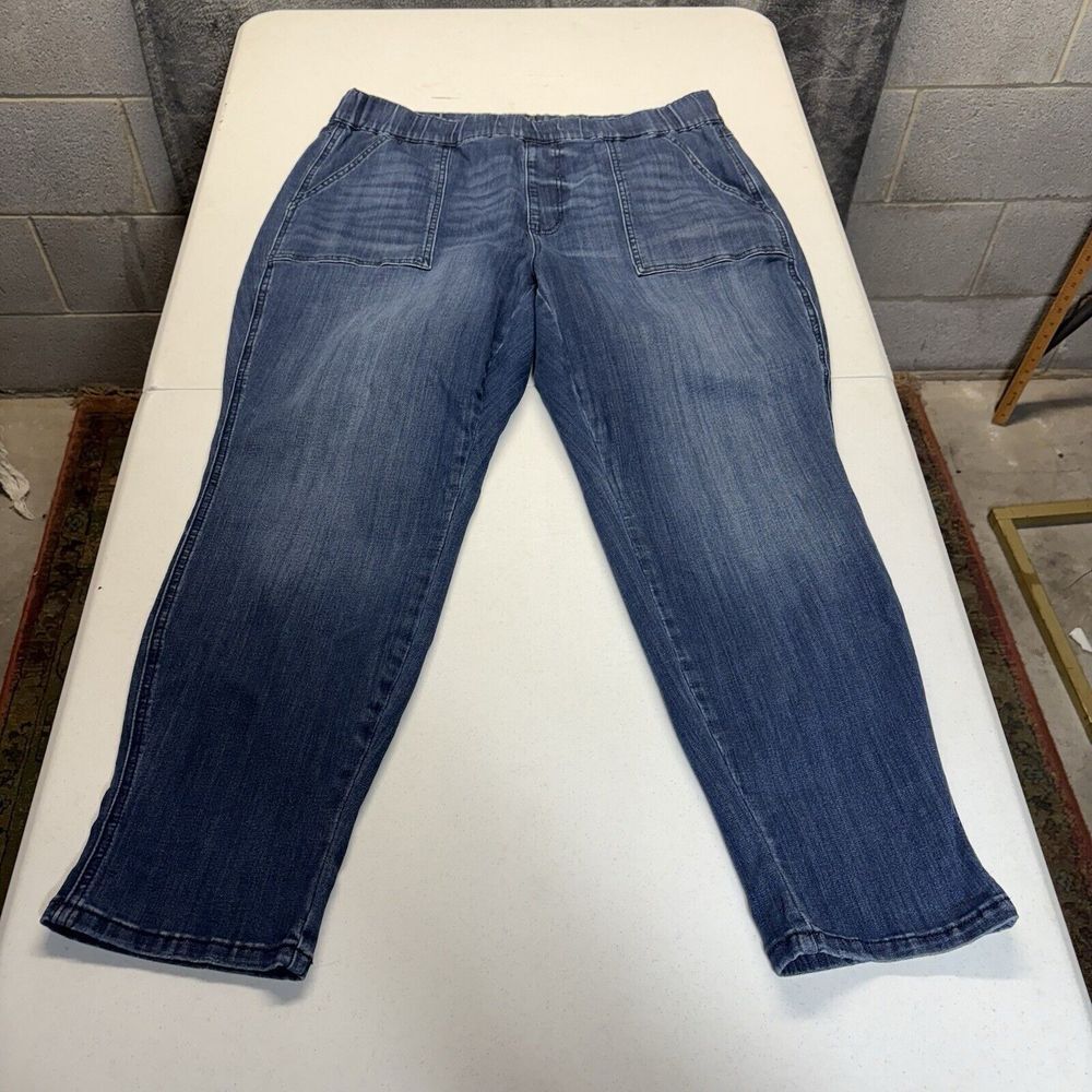 Judy Blue Jeans Women 18W (36x29) Highrise Gobble Till You Wobble Jogger